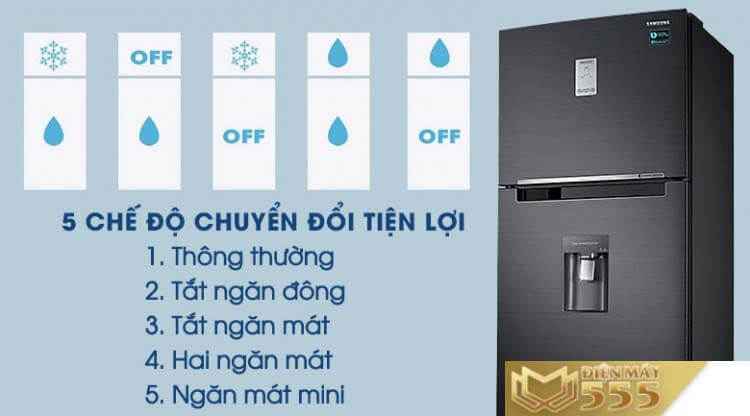 Tủ lạnh Samsung Inverter 451 lít RT46K6885BS/SV