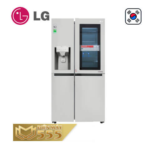 Tổng kho tủ lạnh LG Inverter InstaView Door-in-Door 601 lít GR-X247JS giá  tốt hôm nay - Điện Máy Gia Khánh