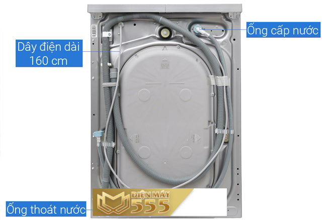 Máy giặt Electrolux Inverter 8 kg EWF8025CQSA