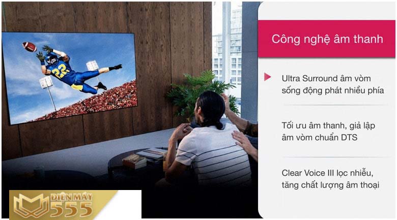 Smart Tivi NanoCell LG 4K 55 inch 55NANO86TNA