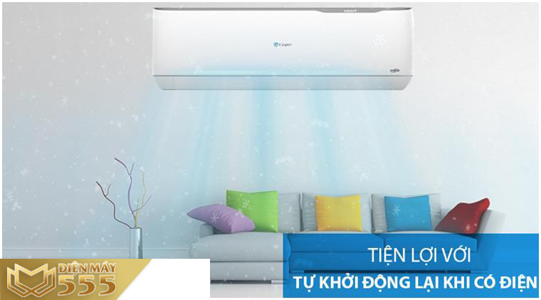 Điều hòa Casper inverter 2 Chiều 24000BTU GH-24TL32
