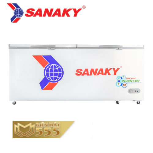 Tủ đông Sanaky Inverter 761 lít VH-8699HY3 Chính Hãng