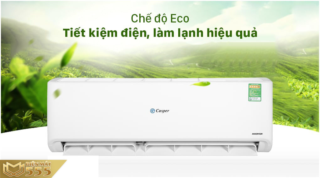 Điều Hòa Casper 18000 BTU 1 Chiều Inverter GC-18IS32 Chính Hãng